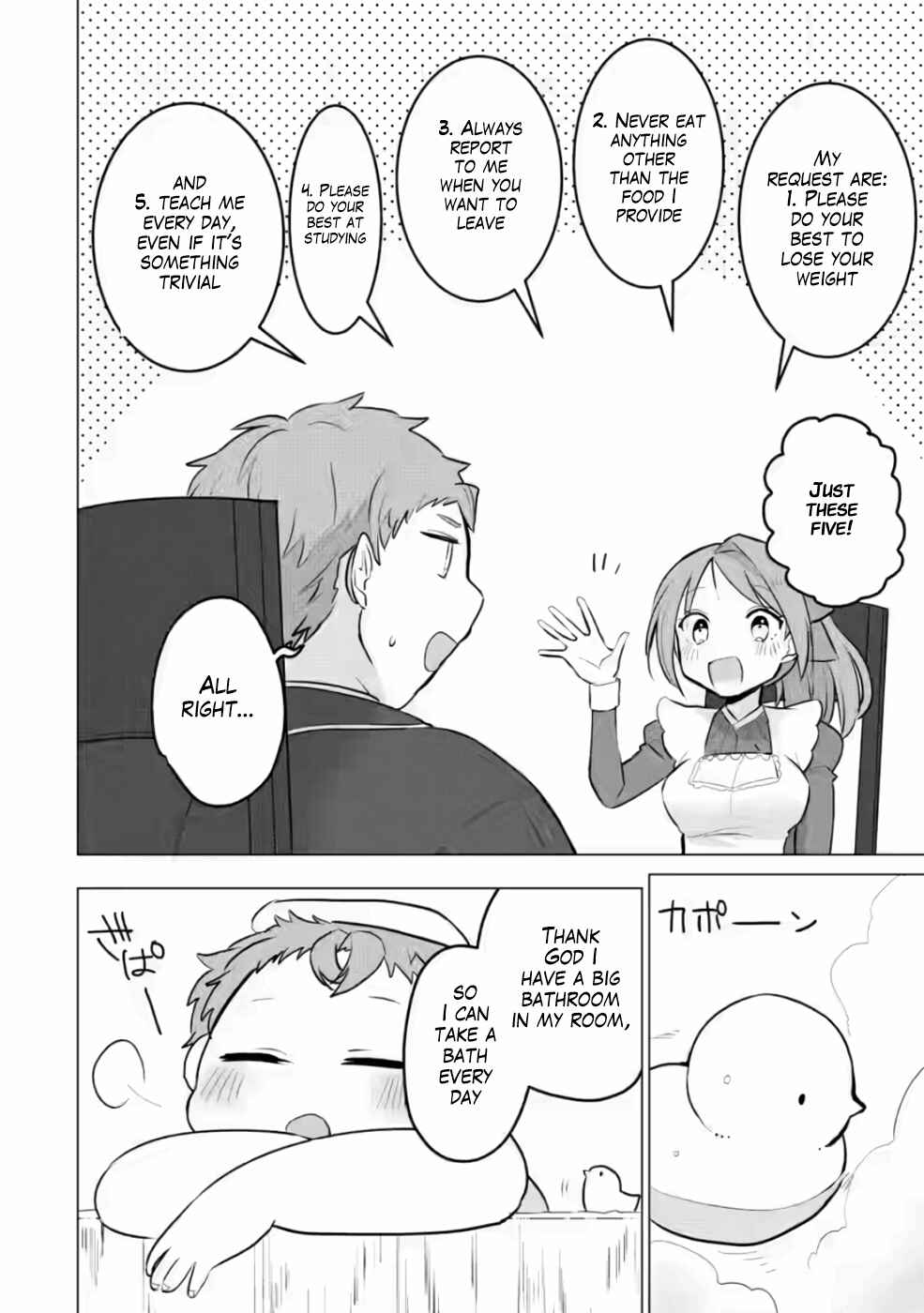 Page 23 Chapter 8 Tensei Saki ga Zannen Ouji Datta Ken ~Ima wa Fukkin 1-kai mo Dekinai kedo Yasete Isekai Sukuimasu~