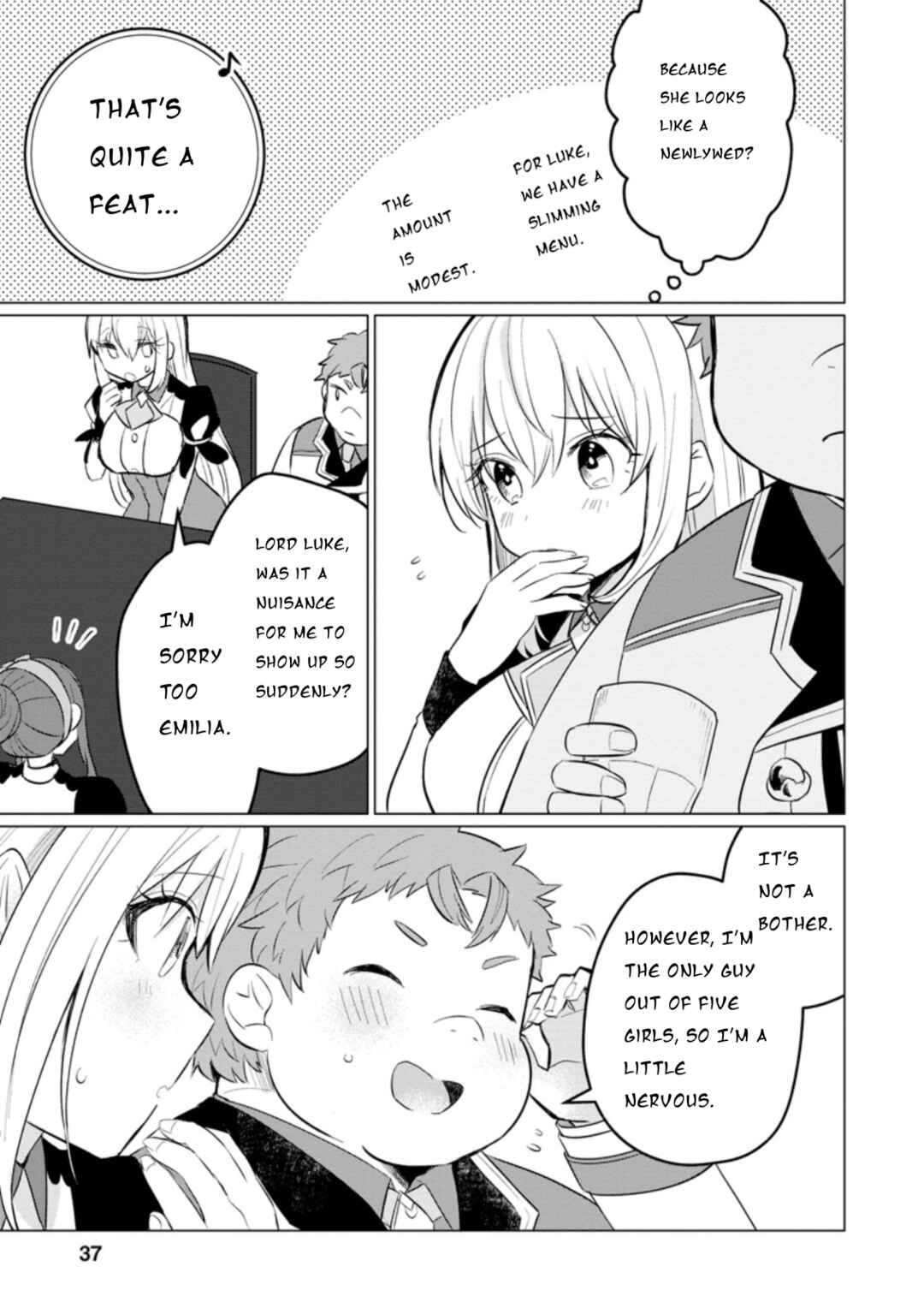 Page 4 Chapter 12 Tensei Saki ga Zannen Ouji Datta Ken ~Ima wa Fukkin 1-kai mo Dekinai kedo Yasete Isekai Sukuimasu~