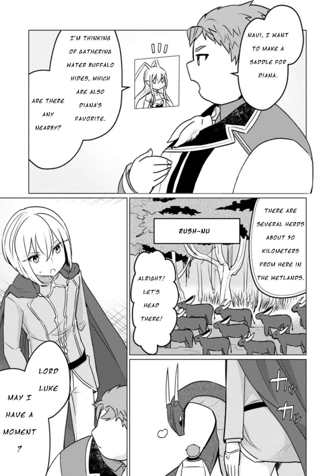 Page 8 Chapter 14.1 Tensei Saki ga Zannen Ouji Datta Ken ~Ima wa Fukkin 1-kai mo Dekinai kedo Yasete Isekai Sukuimasu~