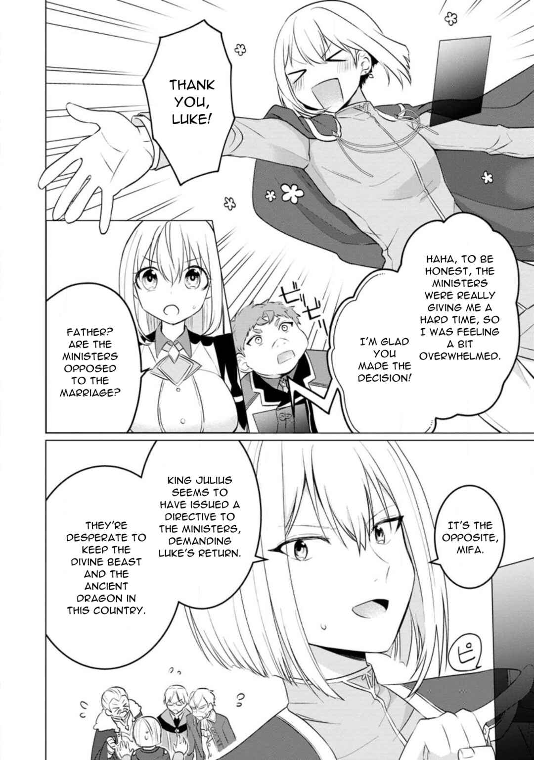 Page 14 Chapter 19 Tensei Saki ga Zannen Ouji Datta Ken ~Ima wa Fukkin 1-kai mo Dekinai kedo Yasete Isekai Sukuimasu~