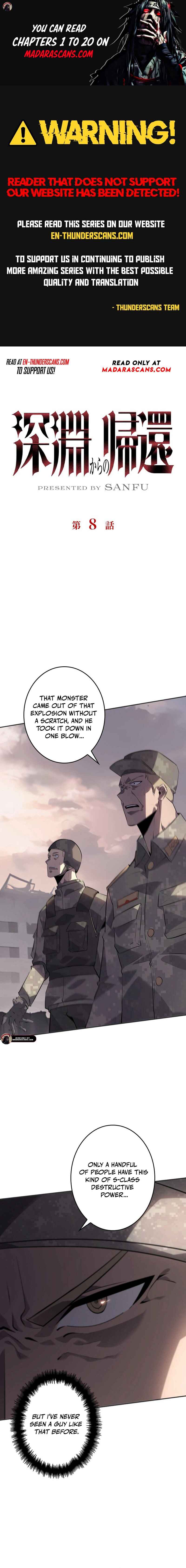 Page 1 Chapter 8 Return From the Abyss