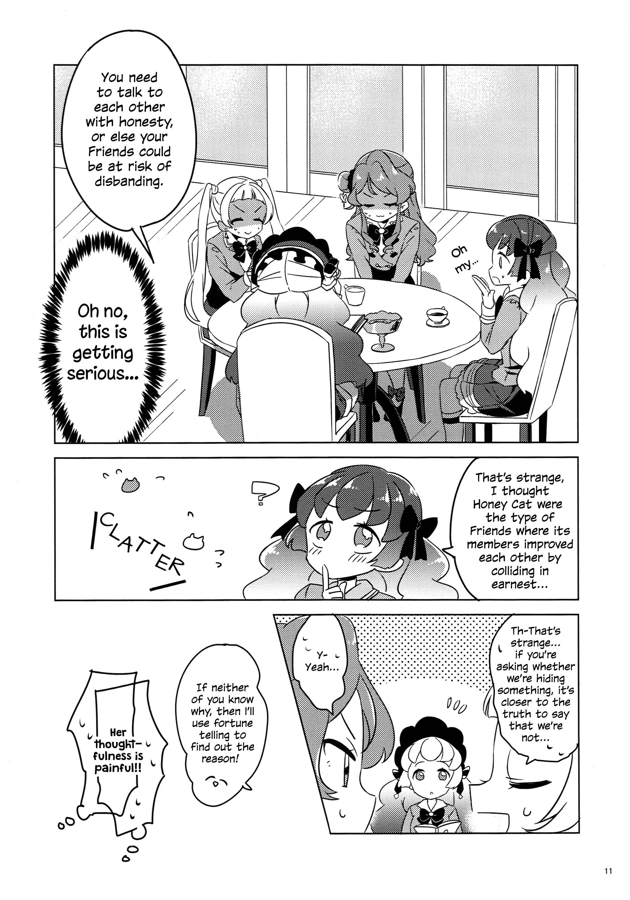 Page 10 Chapter Unknown_4455 Aikatsu Friends! - Koneko no Yakimochi (Doujinshi)