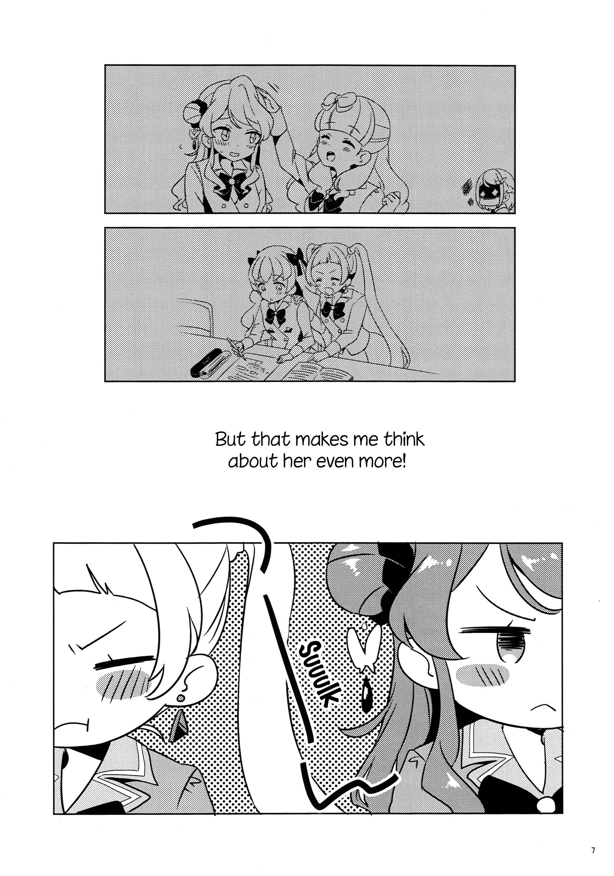 Page 6 Chapter Unknown_4455 Aikatsu Friends! - Koneko no Yakimochi (Doujinshi)