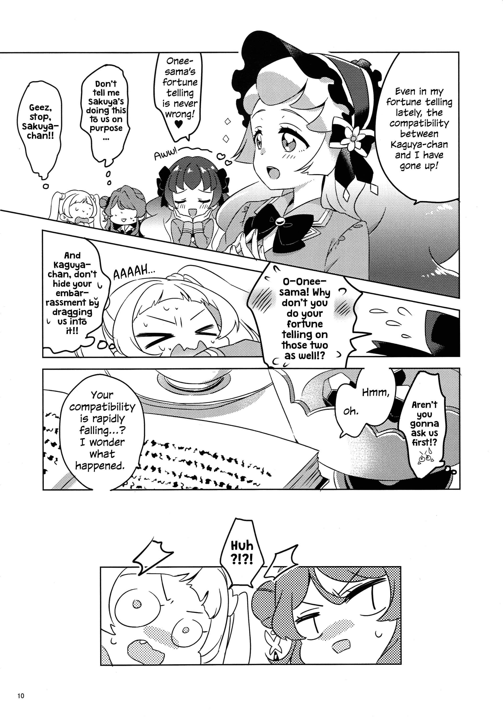 Page 9 Chapter Unknown_4455 Aikatsu Friends! - Koneko no Yakimochi (Doujinshi)