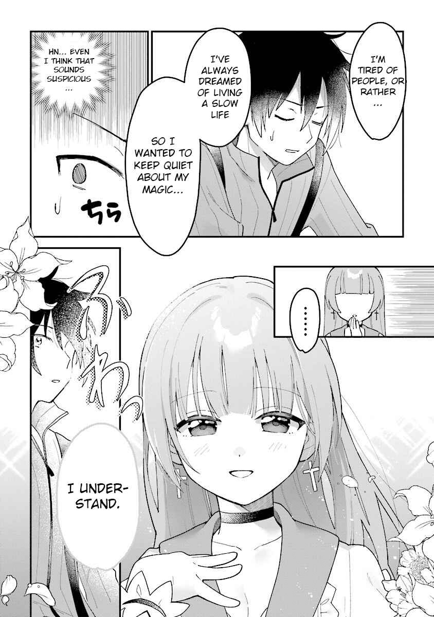 Page 1 Chapter 2.4 Tensei Kenja wa Musume to Kurasu
