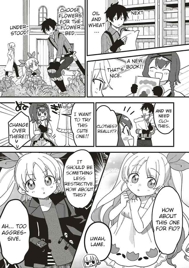 Page 23 Chapter 6.2 Tensei Kenja wa Musume to Kurasu