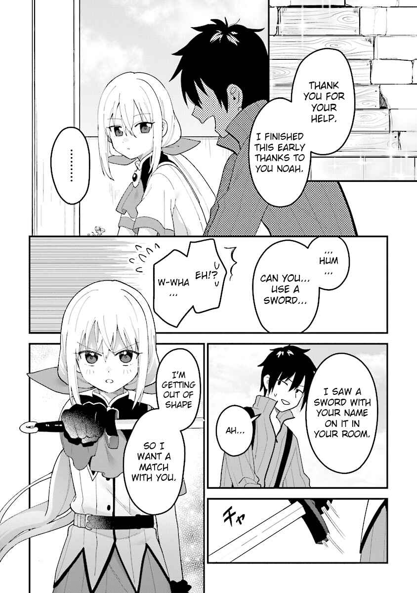 Page 1 Chapter 2.2 Tensei Kenja wa Musume to Kurasu