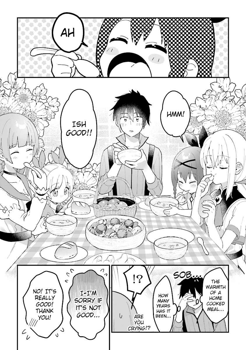 Page 11 Chapter 2.2 Tensei Kenja wa Musume to Kurasu