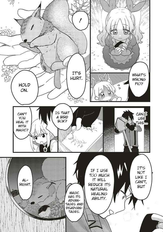 Page 4 Chapter 4.3 Tensei Kenja wa Musume to Kurasu