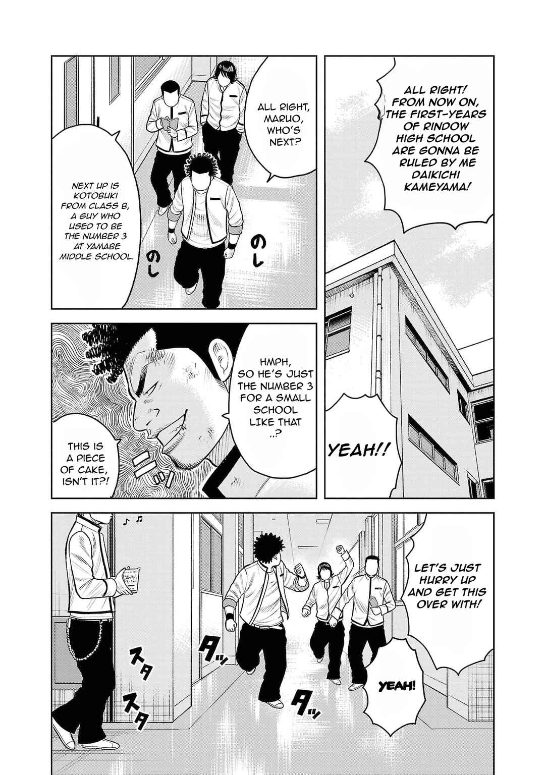 Page 27 Chapter 3 WORST Gaiden Saburoku Santa Namonaki Karasu-tachi