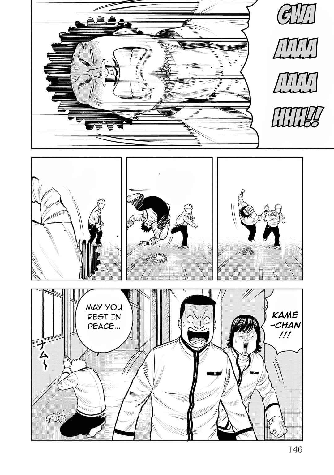 Page 34 Chapter 3 WORST Gaiden Saburoku Santa Namonaki Karasu-tachi