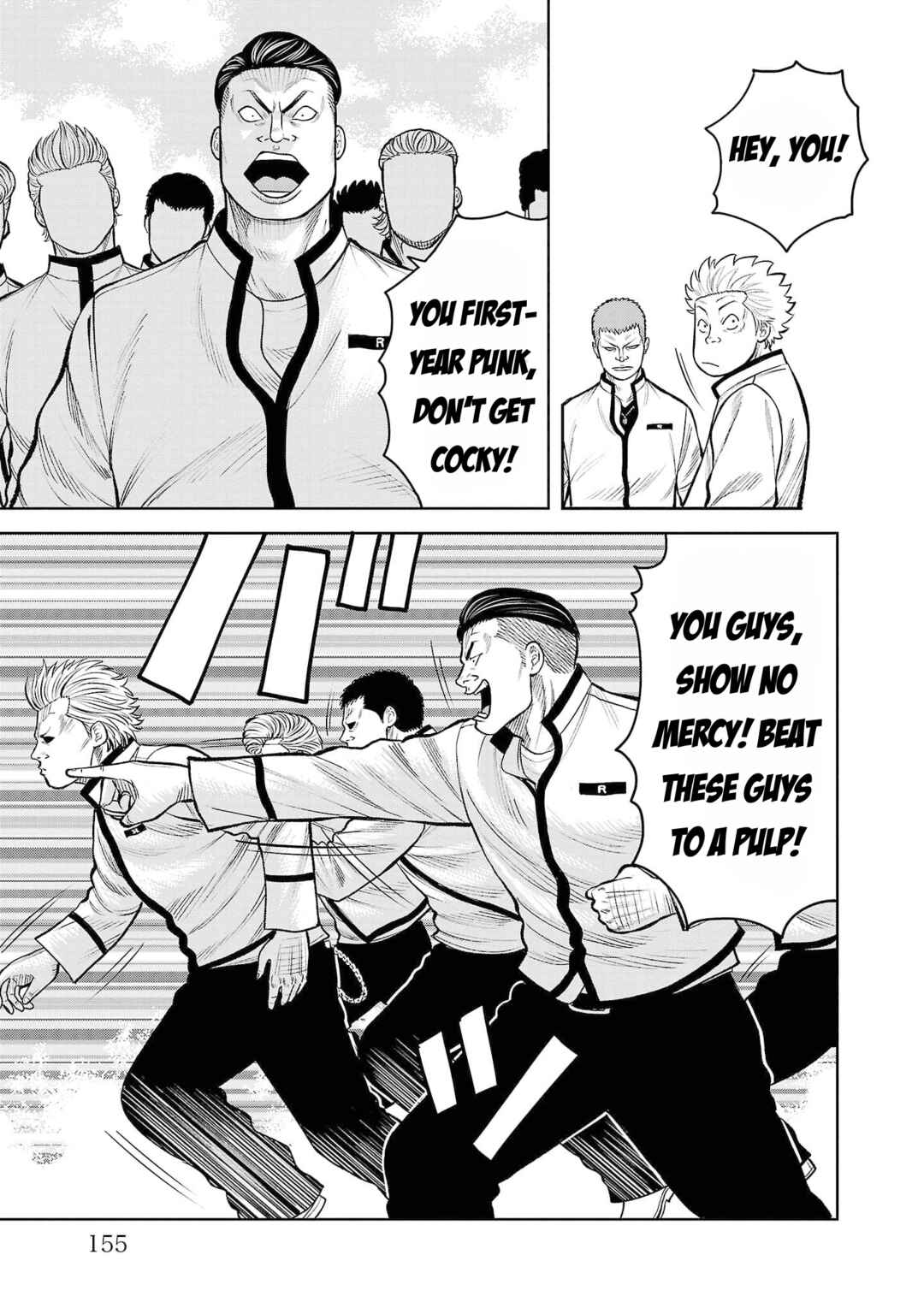 Page 43 Chapter 3 WORST Gaiden Saburoku Santa Namonaki Karasu-tachi