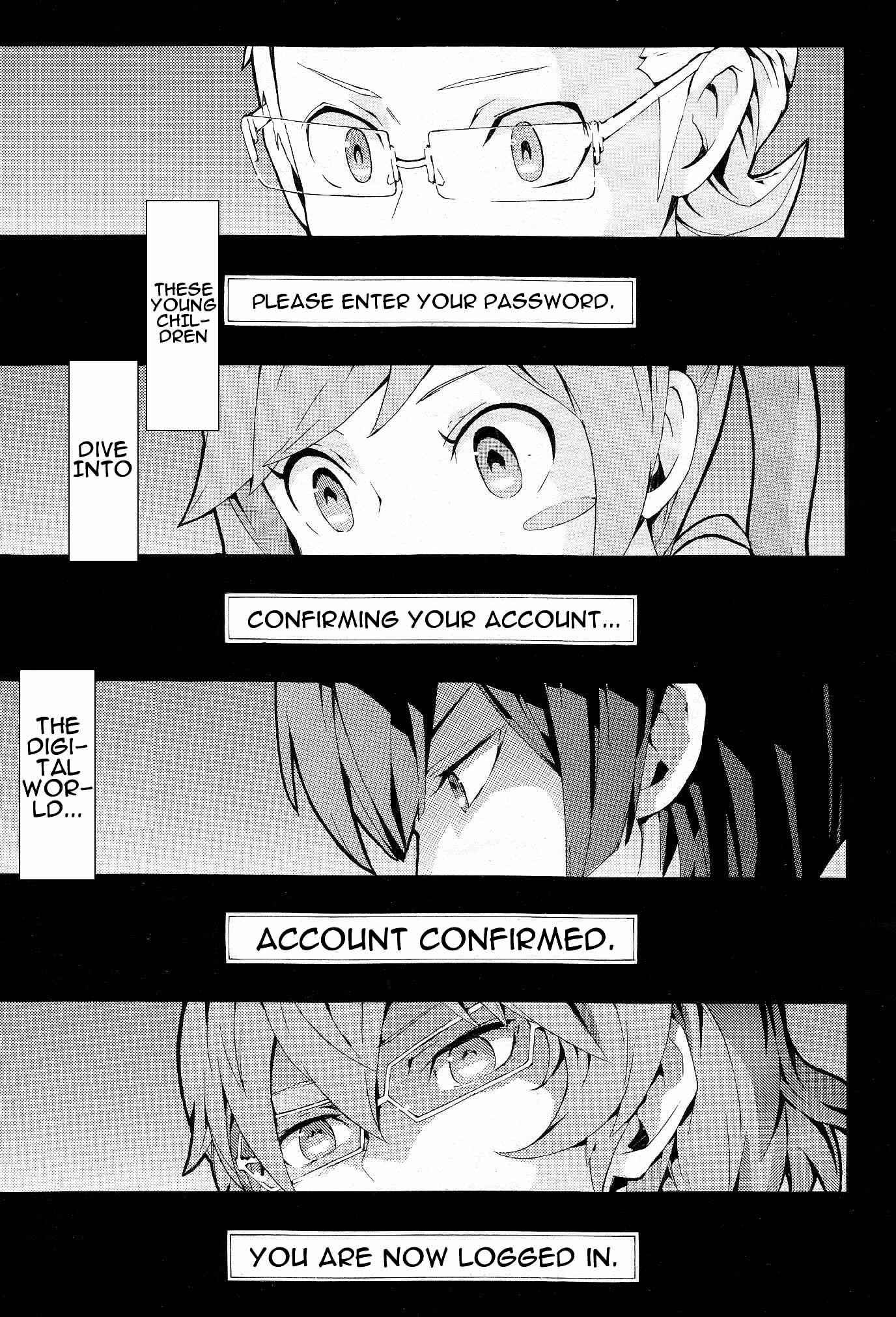 Page 2 Chapter 1 Digimon World Re:Digitize