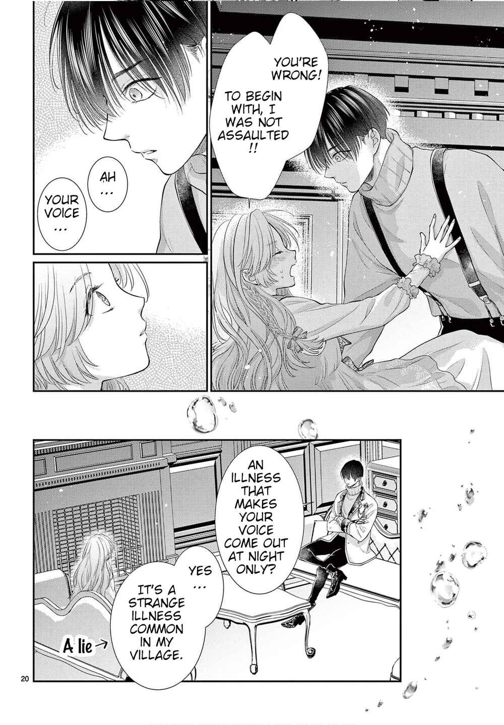 Page 21 Chapter 1 The Reincarnated Little Mermaid Does Not Want to Disappear as Foam