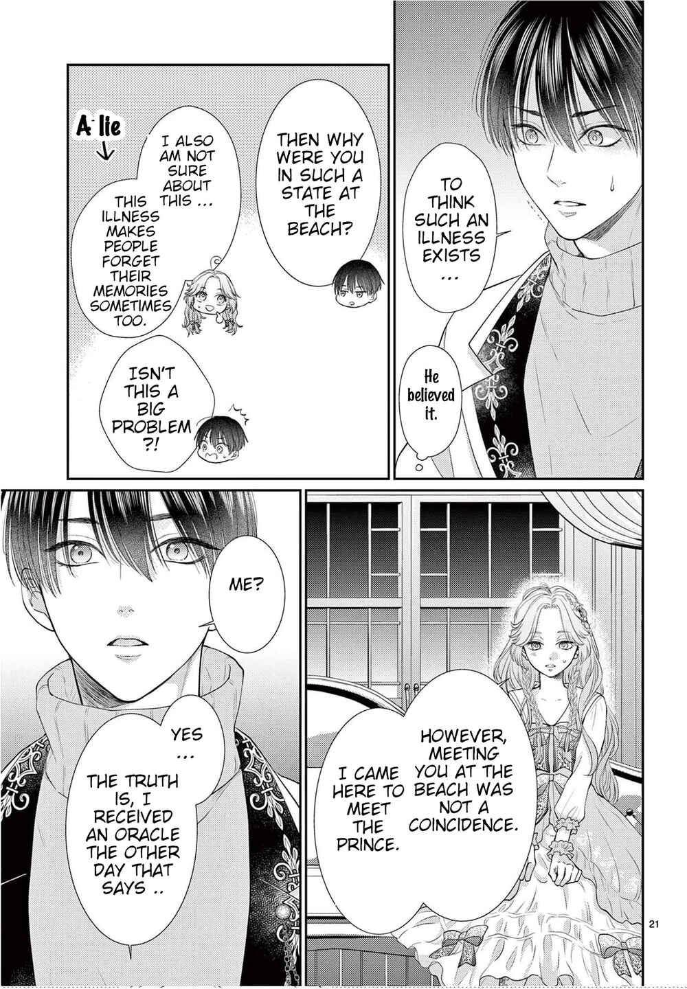 Page 22 Chapter 1 The Reincarnated Little Mermaid Does Not Want to Disappear as Foam