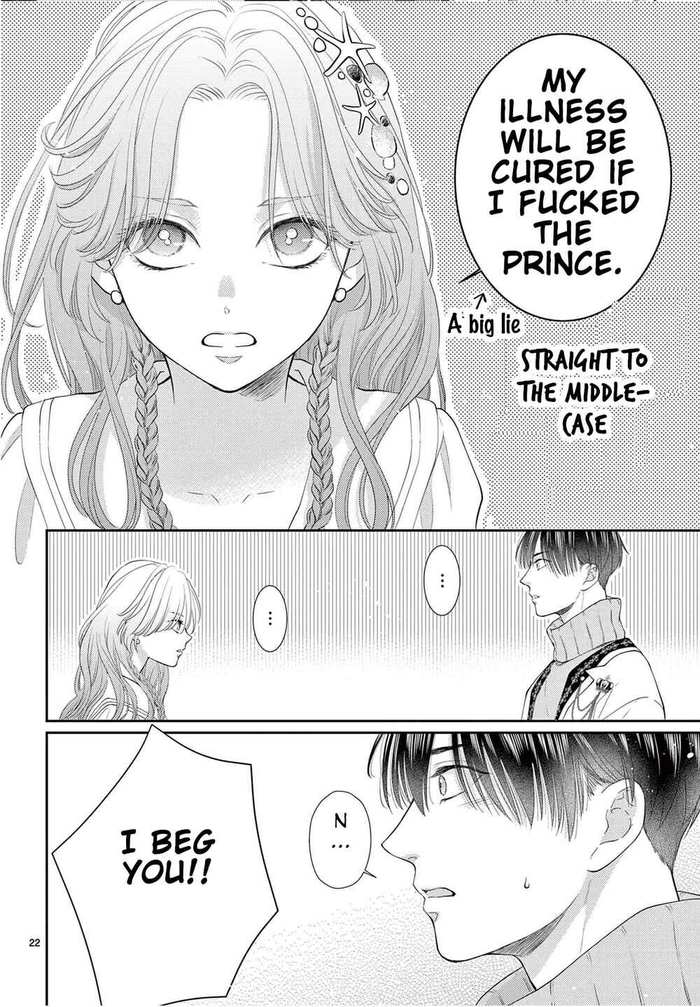 Page 23 Chapter 1 The Reincarnated Little Mermaid Does Not Want to Disappear as Foam