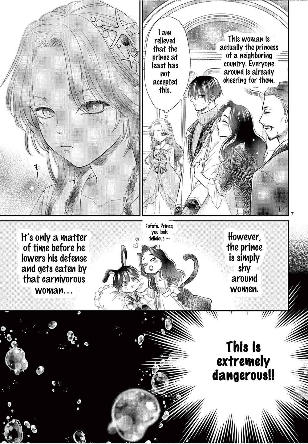 Page 7 Chapter 2 The Reincarnated Little Mermaid Does Not Want to Disappear as Foam