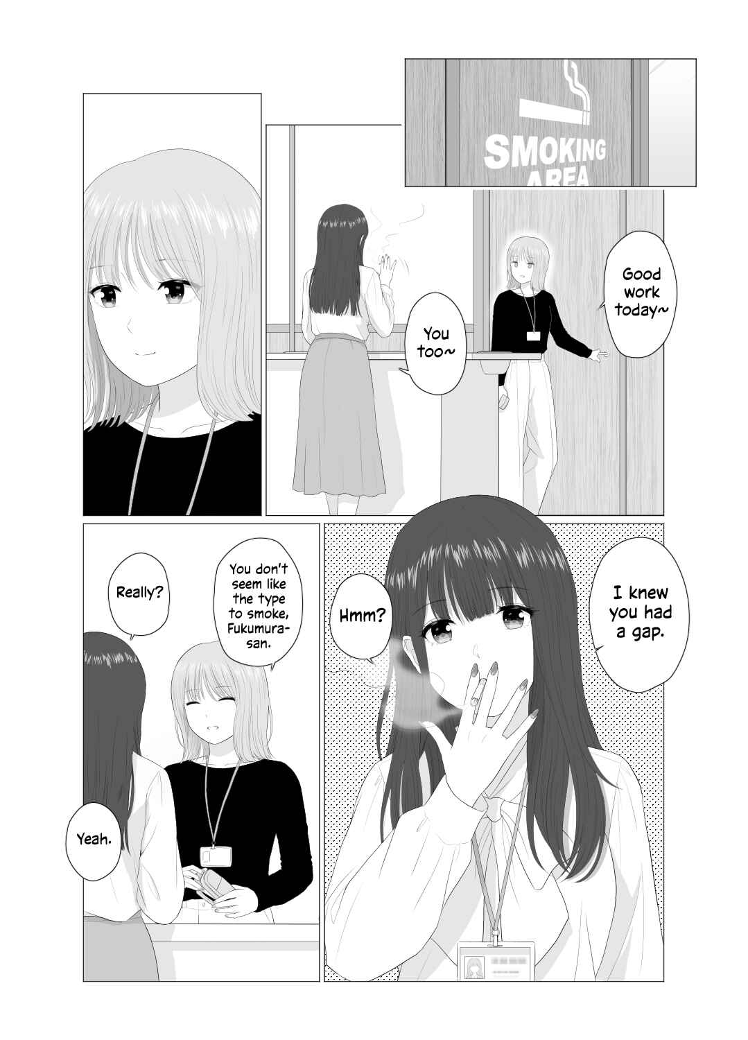 Page 1 Chapter 1 Koda-chan and Fukumura-san