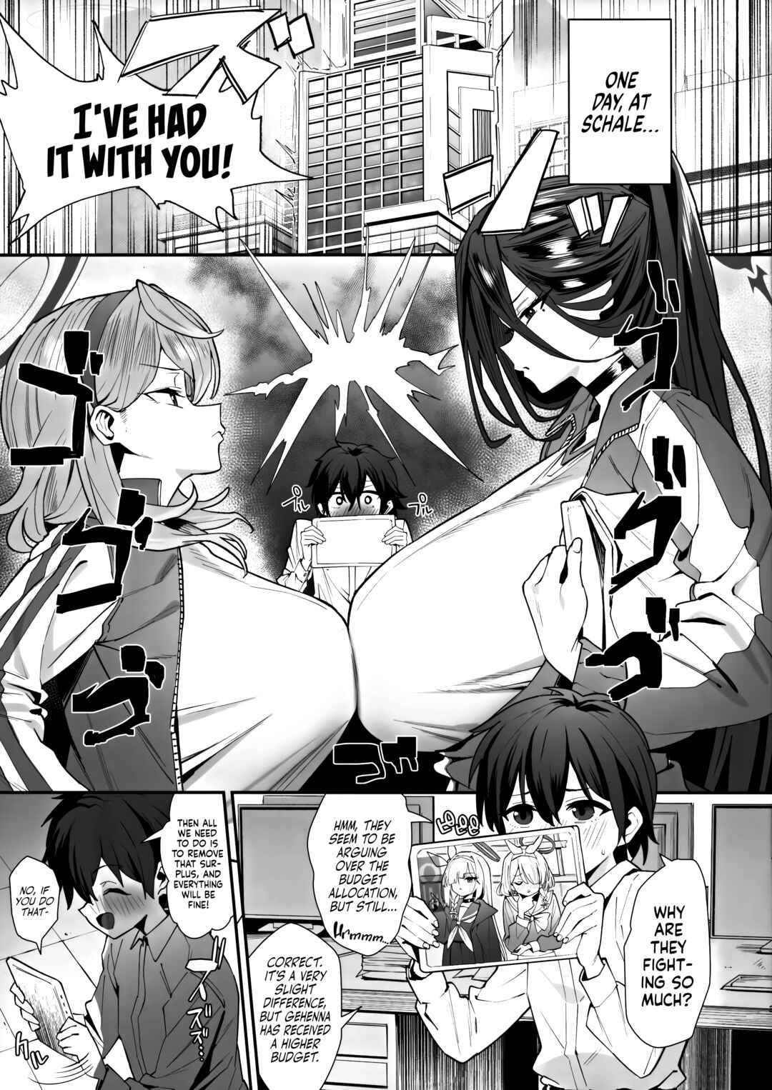 Page 3 Chapter Unknown_7b3f Blue Archive -  Sensei! What Is the Meaning of This?!