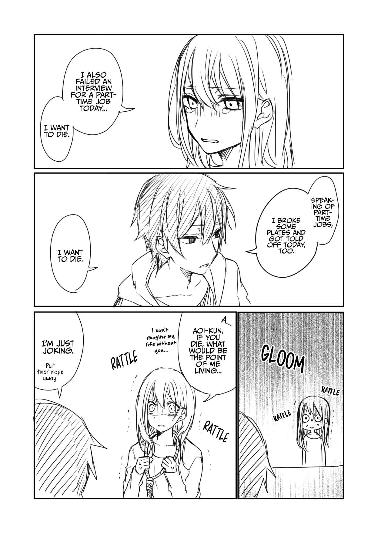 Page 5 Chapter Unknown_b39b A Girl Wanting to Die Over the Slightest of Things