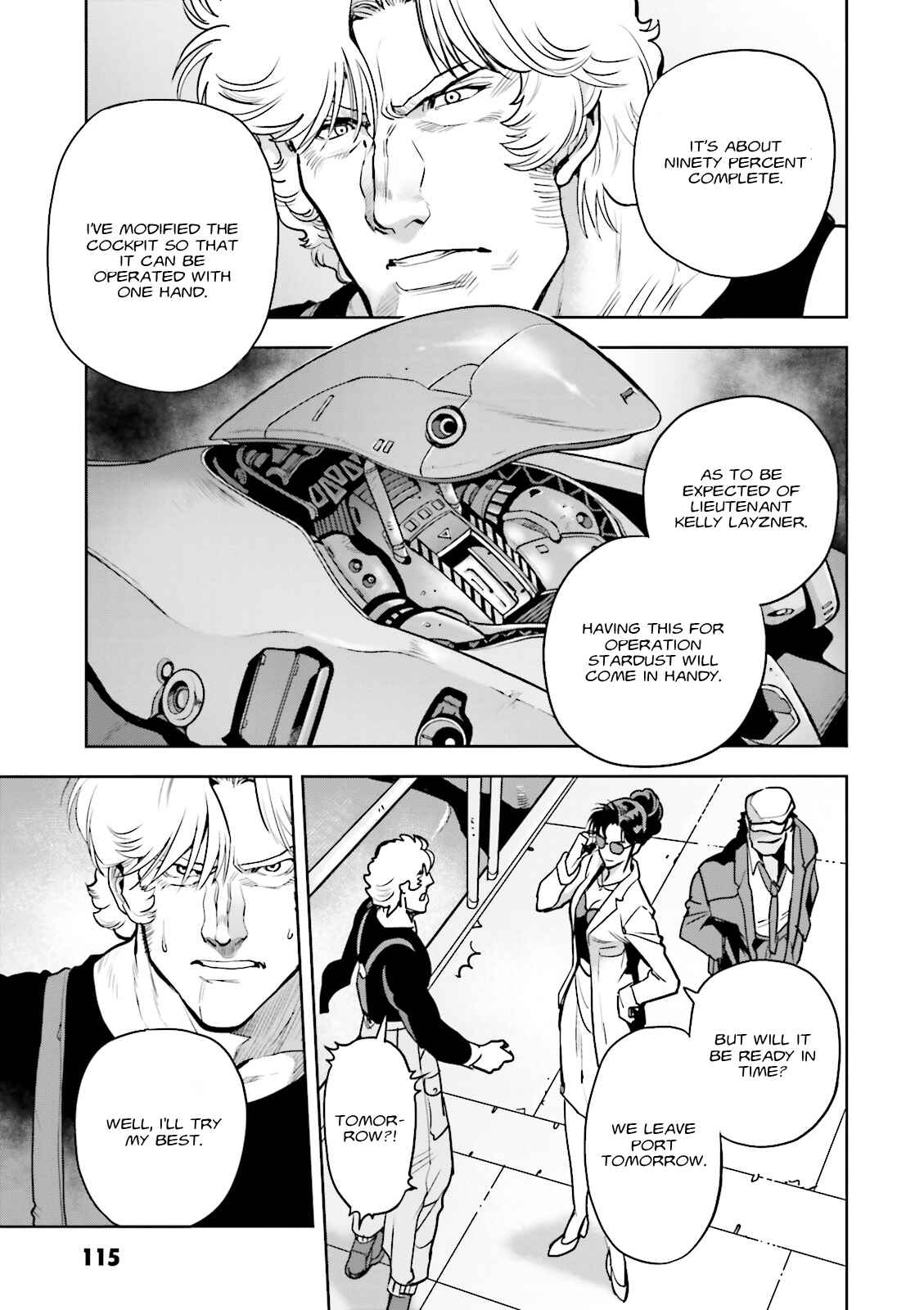 Page 31 Chapter 33 Mobile Suit Gundam 0083 REBELLION