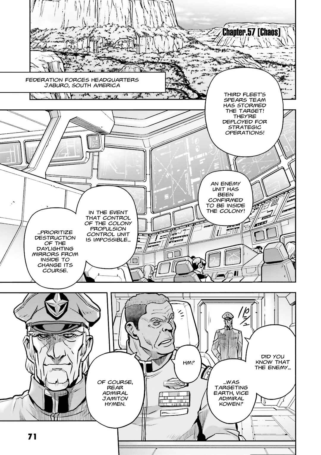 Page 2 Chapter 57 Mobile Suit Gundam 0083 REBELLION