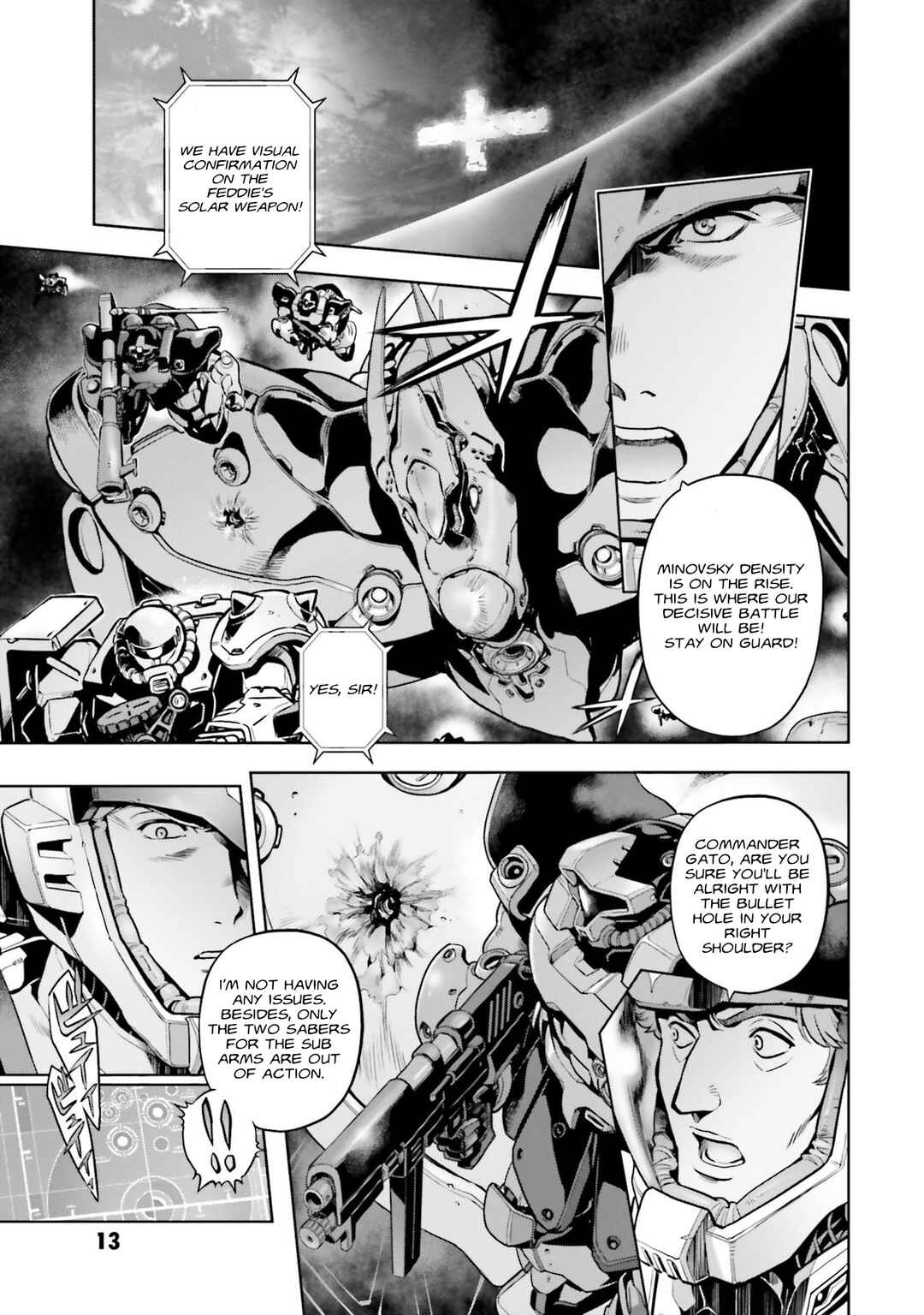 Page 13 Chapter 67 Mobile Suit Gundam 0083 REBELLION
