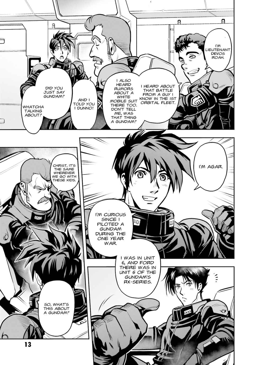 Page 14 Chapter 91 Mobile Suit Gundam 0083 REBELLION