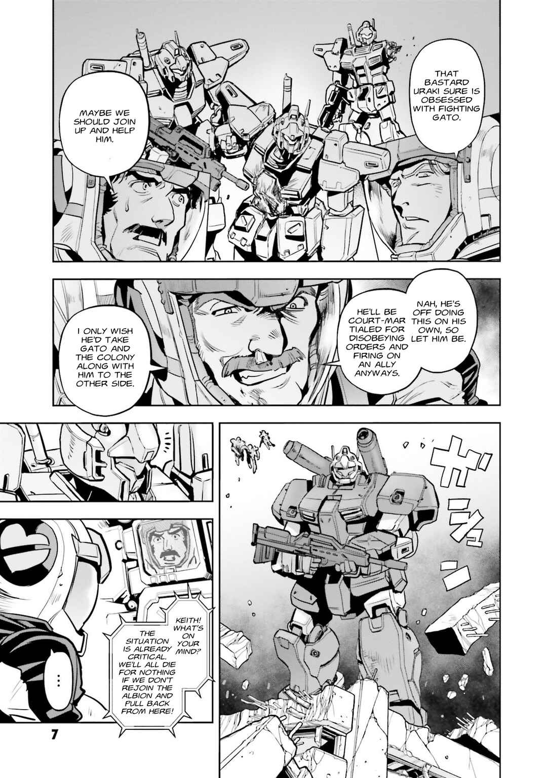 Page 8 Chapter 79 Mobile Suit Gundam 0083 REBELLION