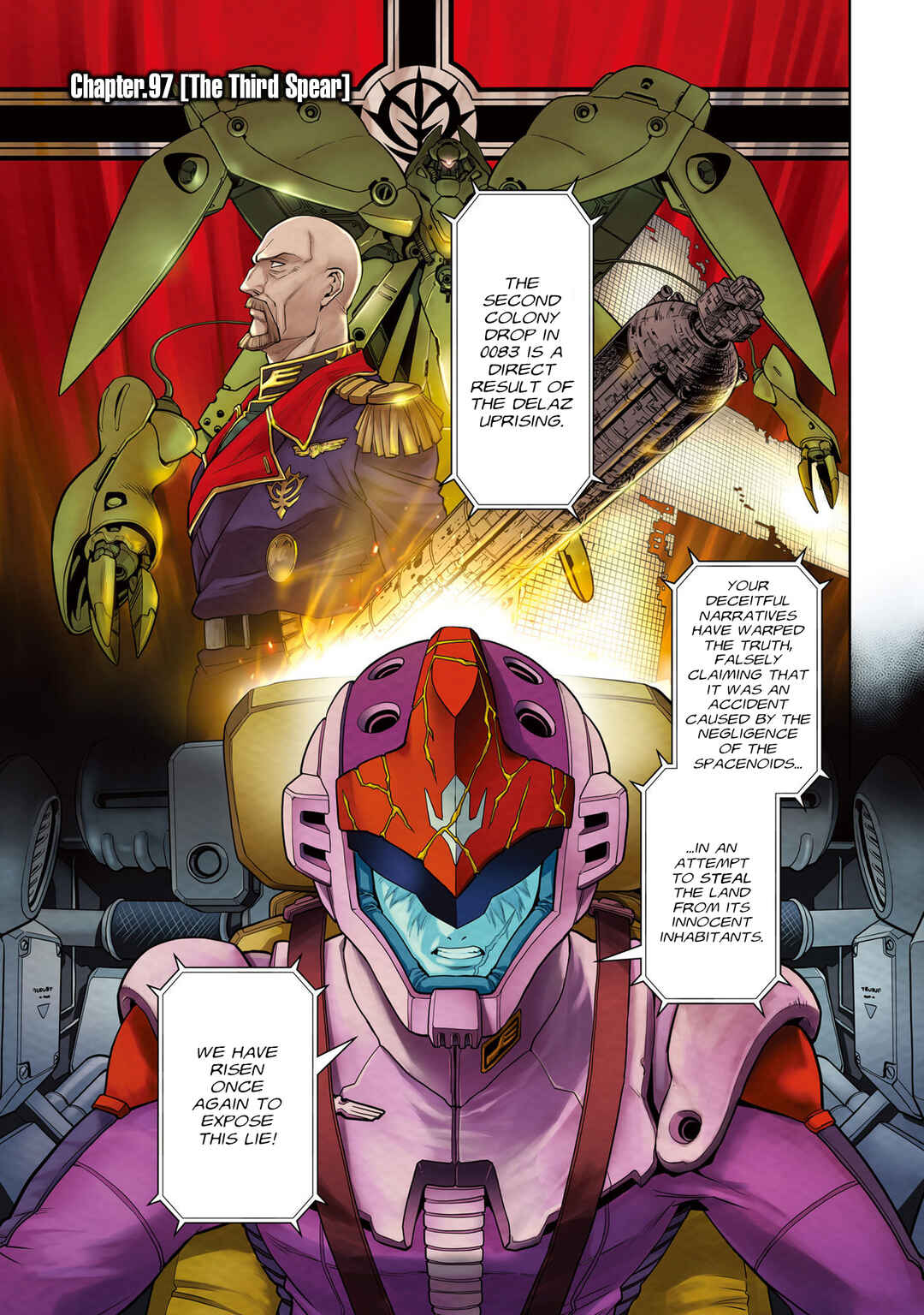 Page 3 Chapter 97 Mobile Suit Gundam 0083 REBELLION