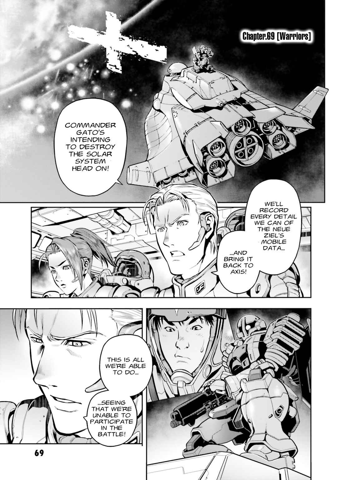 Page 1 Chapter 69 Mobile Suit Gundam 0083 REBELLION
