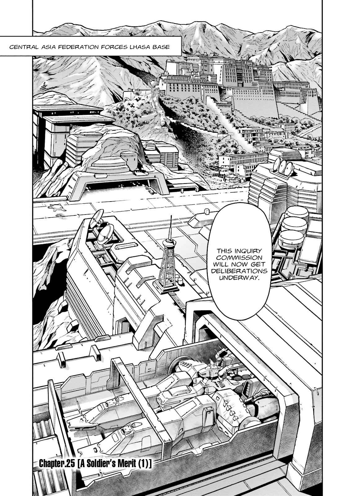 Page 1 Chapter 25 Mobile Suit Gundam 0083 REBELLION