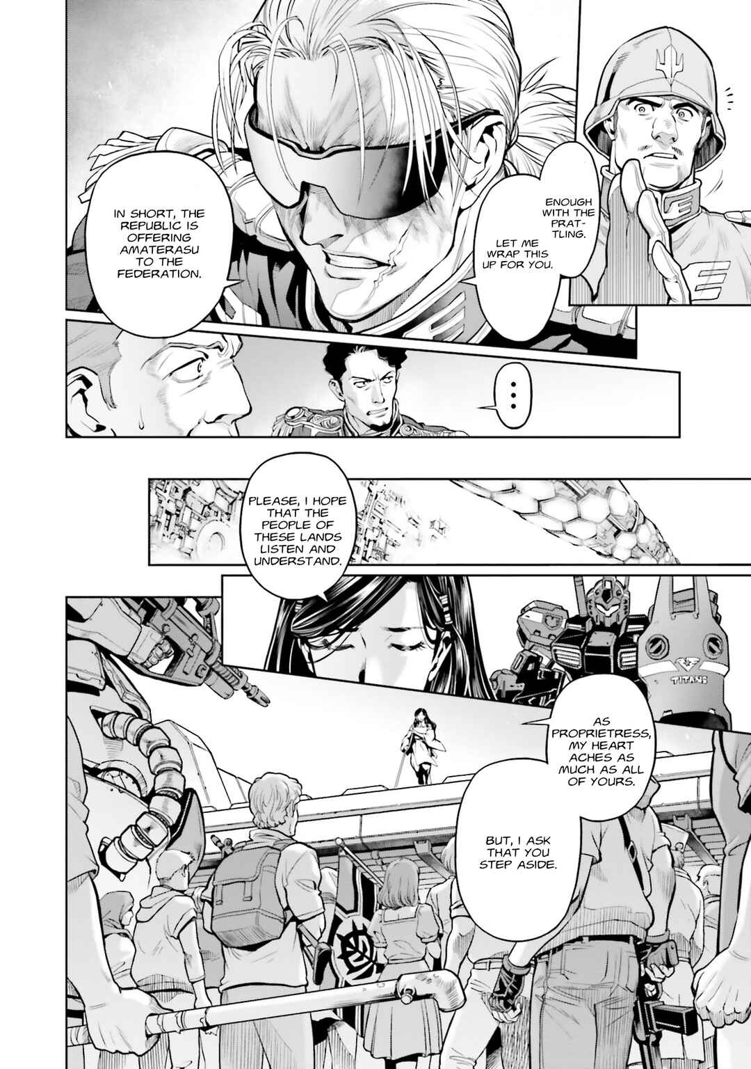 Page 12 Chapter 95 Mobile Suit Gundam 0083 REBELLION