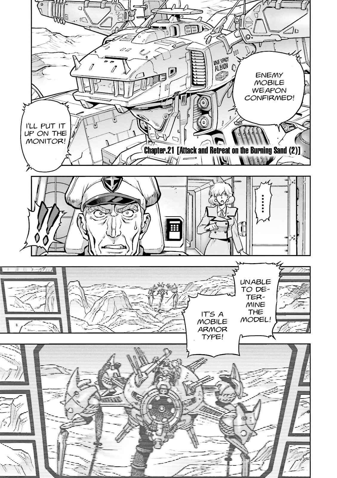 Page 1 Chapter 21 Mobile Suit Gundam 0083 REBELLION