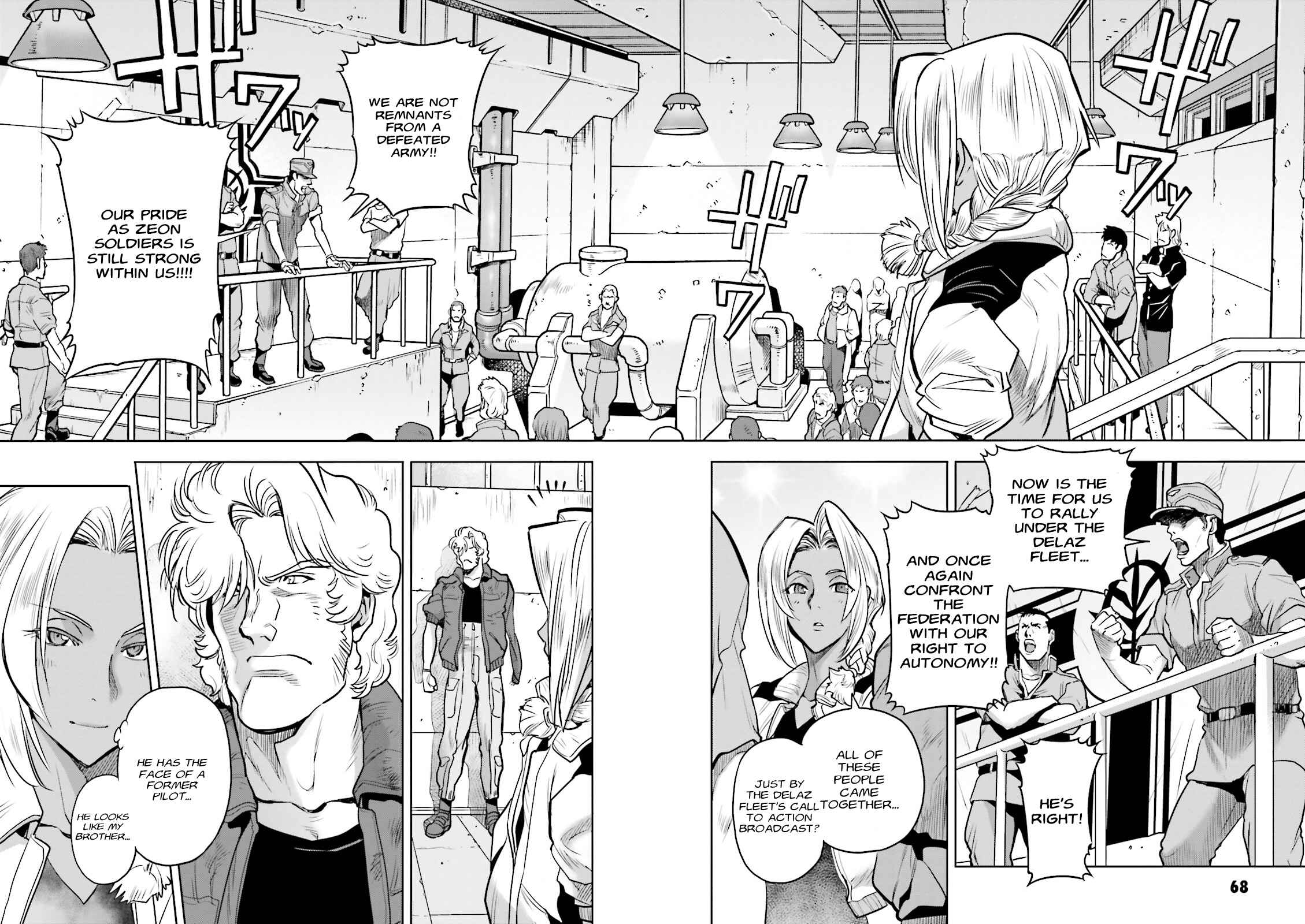 Page 21 Chapter 32 Mobile Suit Gundam 0083 REBELLION