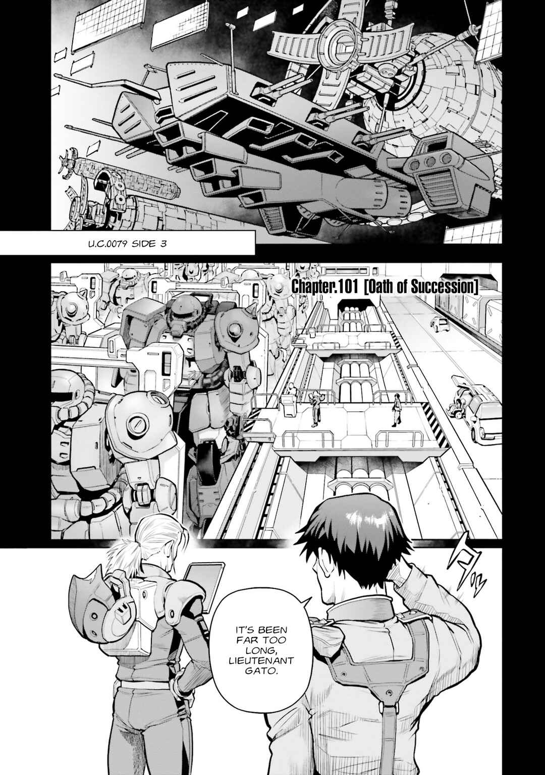 Page 2 Chapter 101 Mobile Suit Gundam 0083 REBELLION
