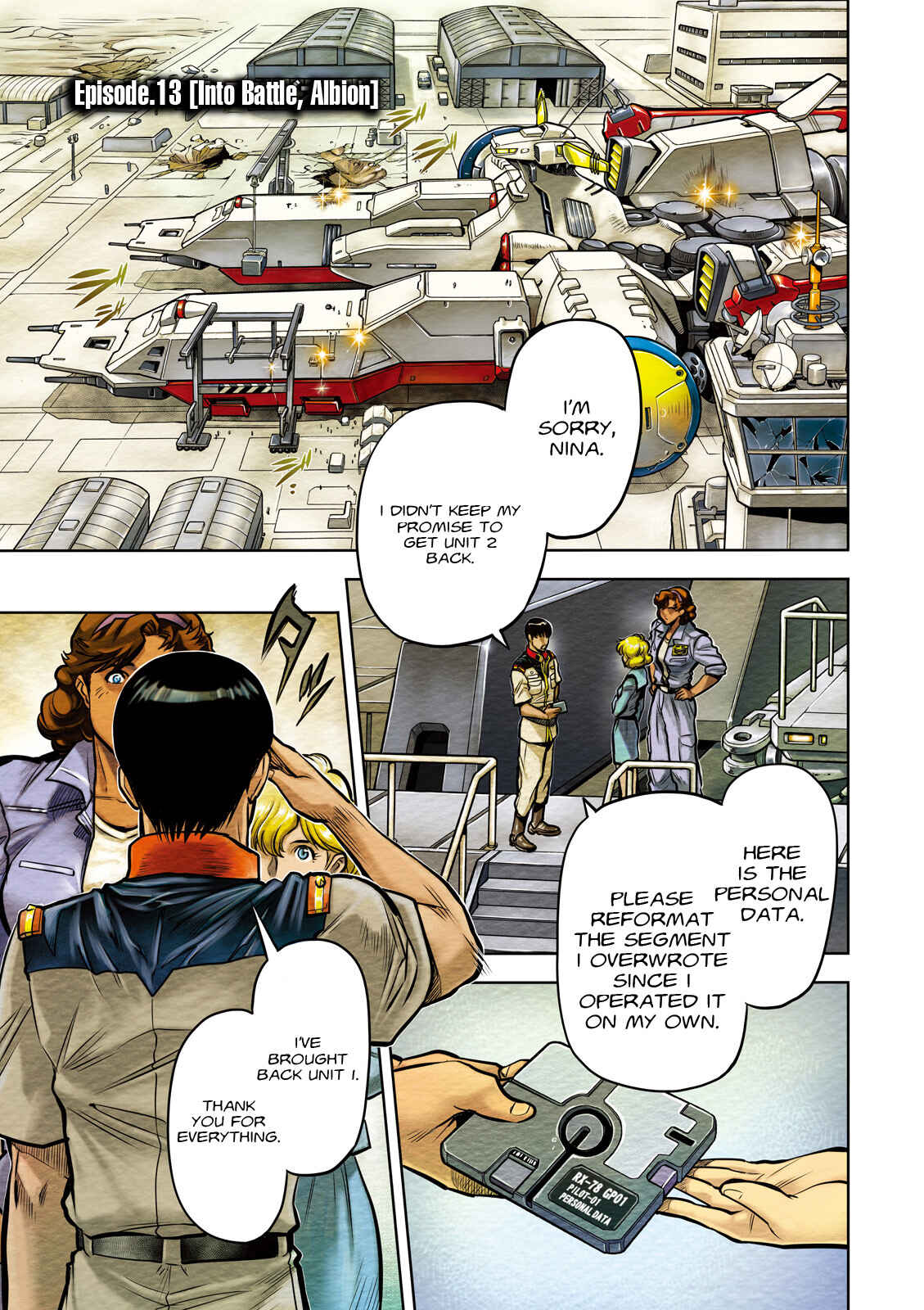Page 3 Chapter 13 Mobile Suit Gundam 0083 REBELLION
