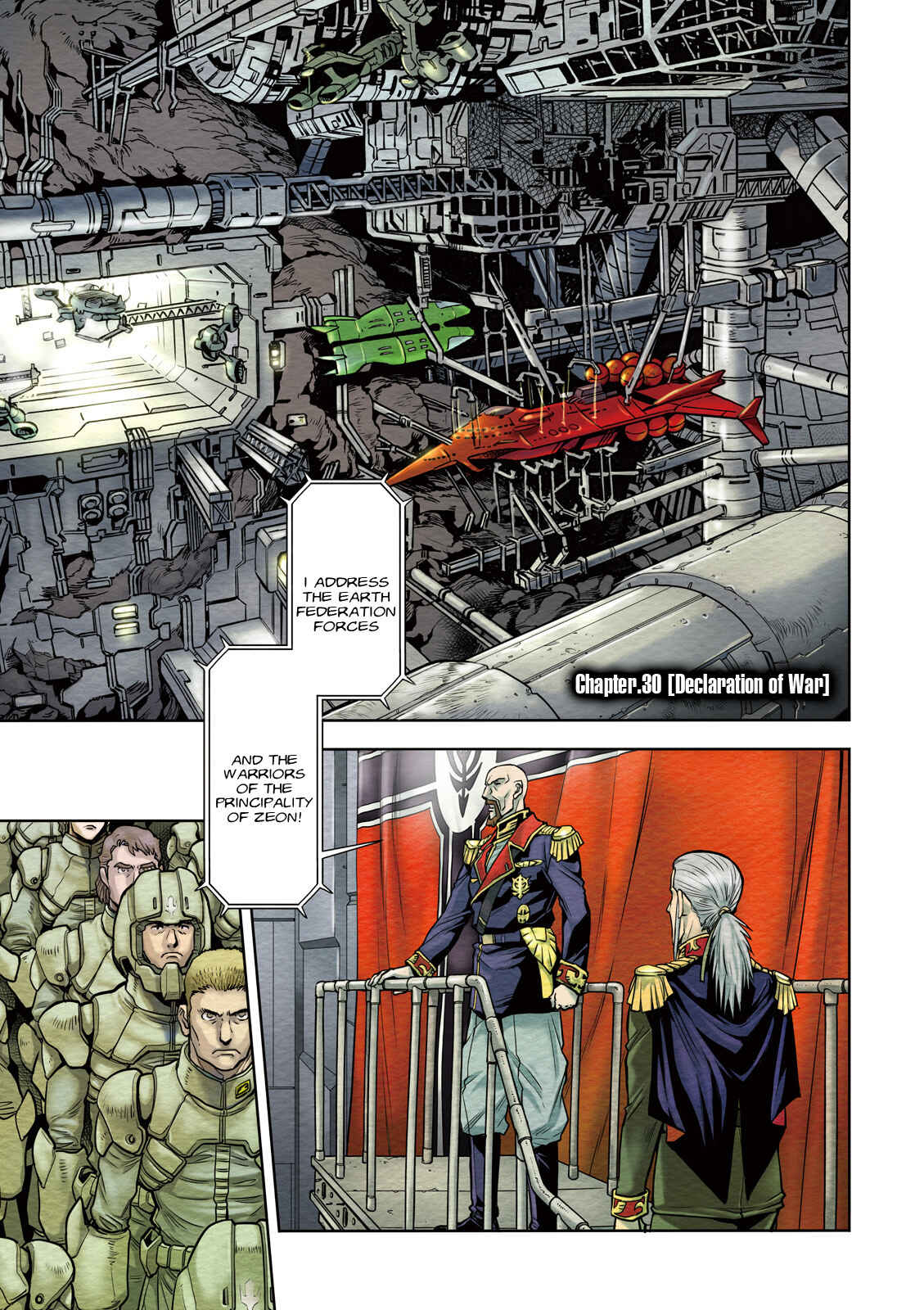 Page 3 Chapter 30 Mobile Suit Gundam 0083 REBELLION