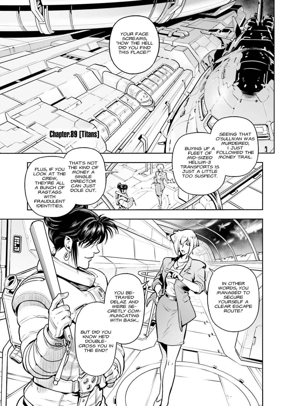 Page 1 Chapter 89 Mobile Suit Gundam 0083 REBELLION