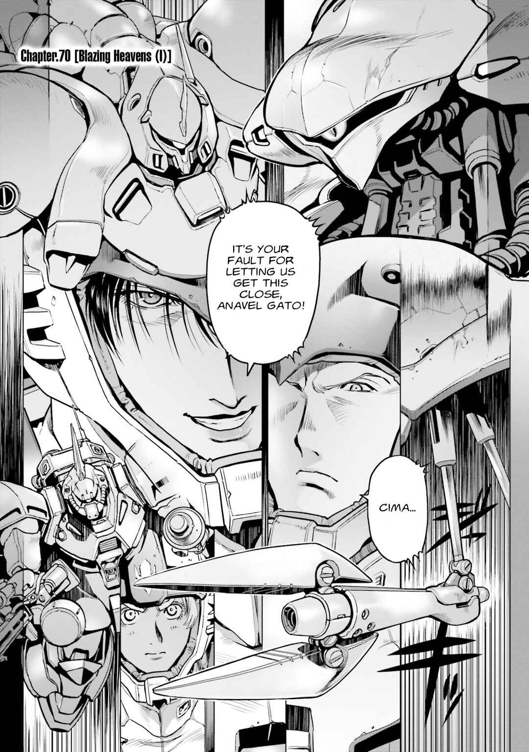 Page 1 Chapter 70 Mobile Suit Gundam 0083 REBELLION