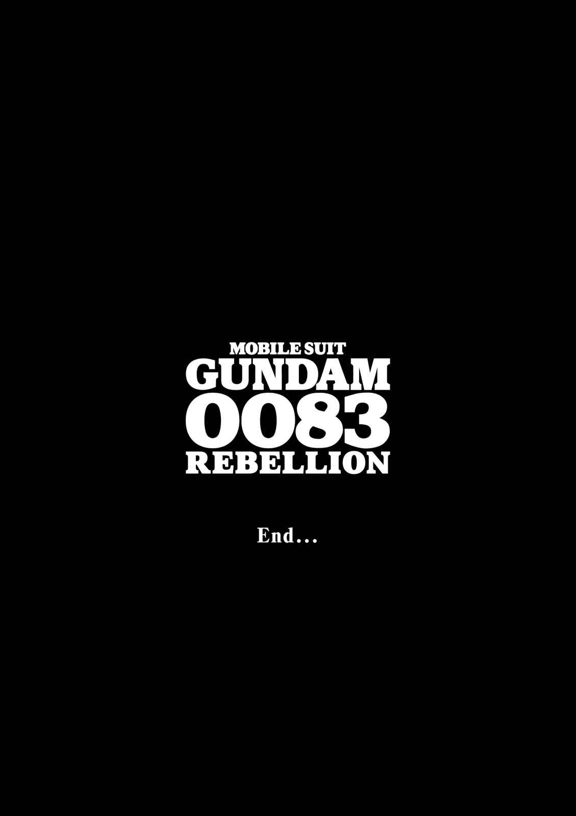 Page 27 Chapter 48 Mobile Suit Gundam 0083 REBELLION