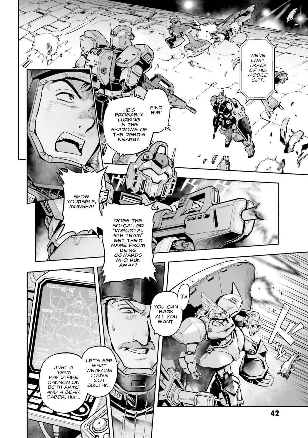 Page 14 Chapter 98 Mobile Suit Gundam 0083 REBELLION