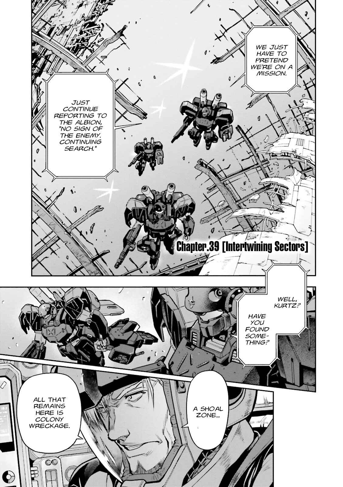 Page 1 Chapter 39 Mobile Suit Gundam 0083 REBELLION