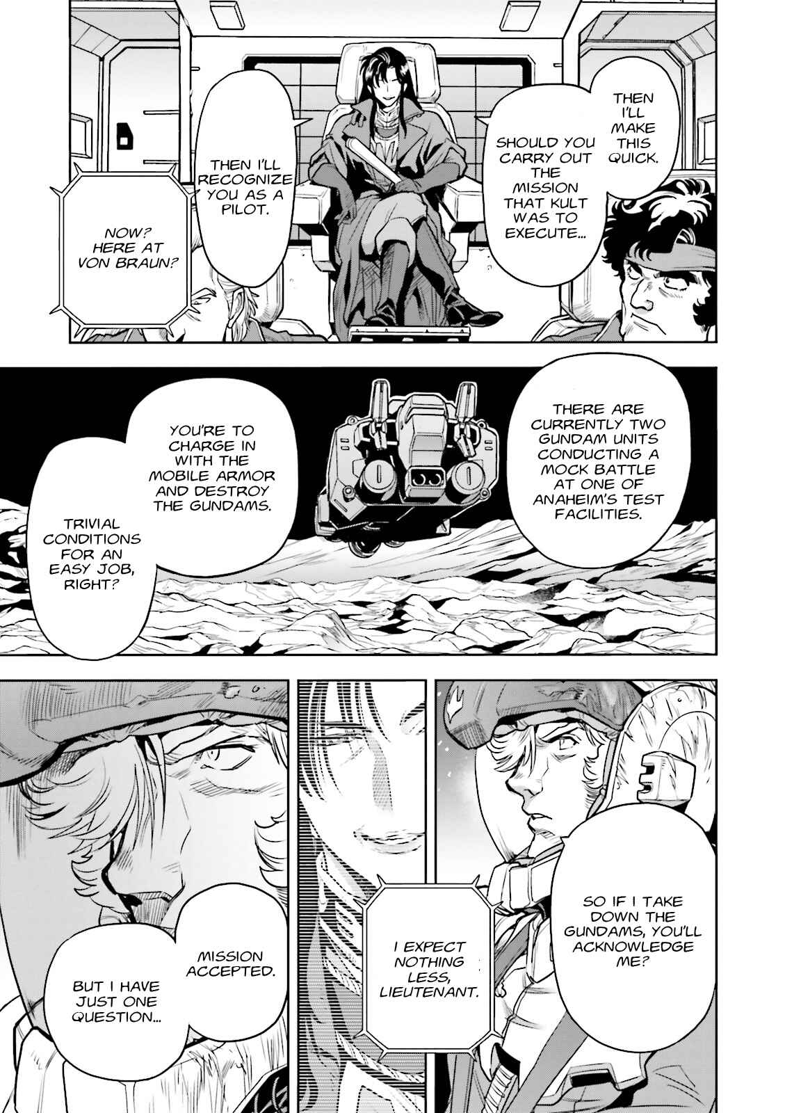 Page 14 Chapter 35 Mobile Suit Gundam 0083 REBELLION