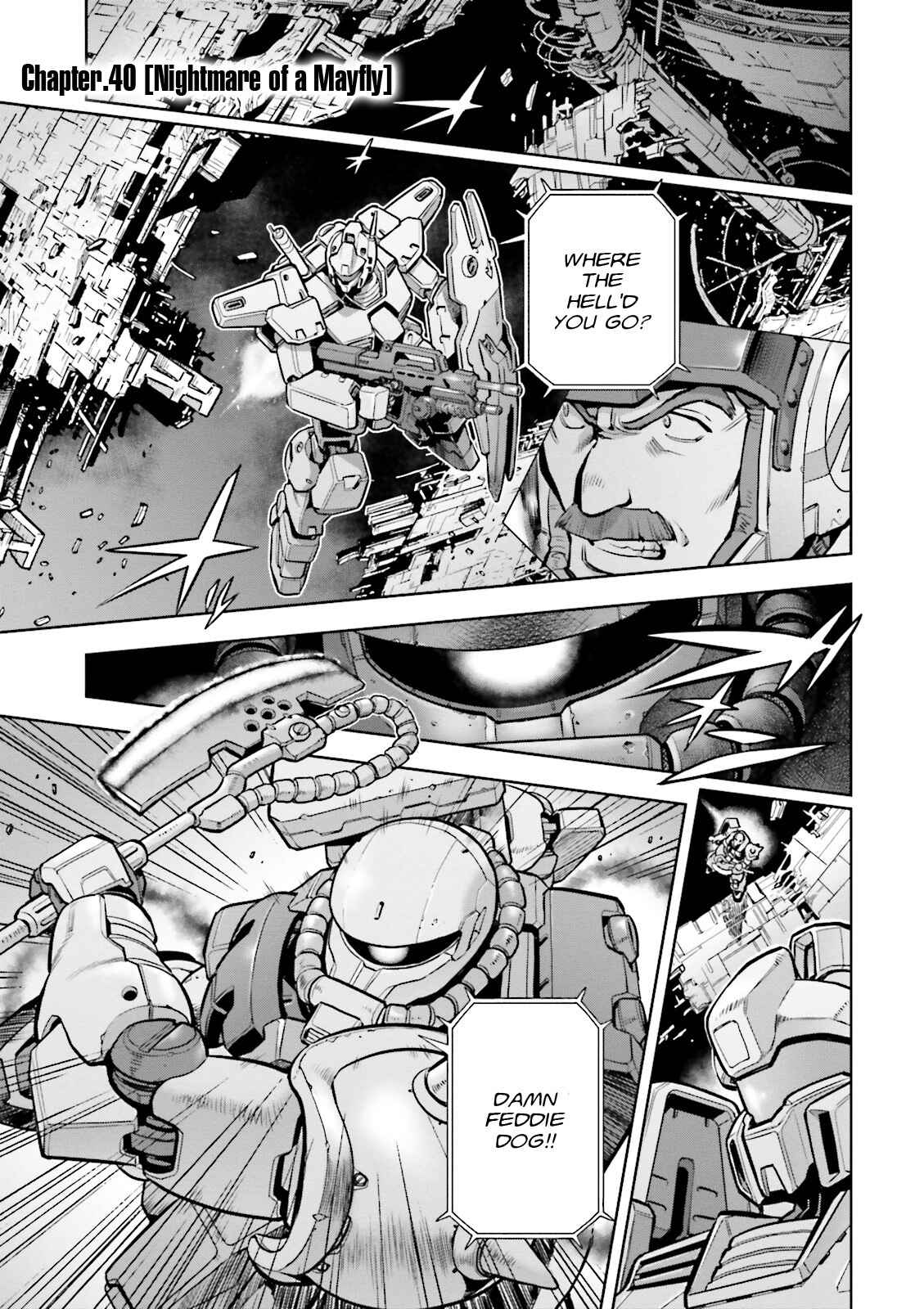 Page 1 Chapter 40 Mobile Suit Gundam 0083 REBELLION
