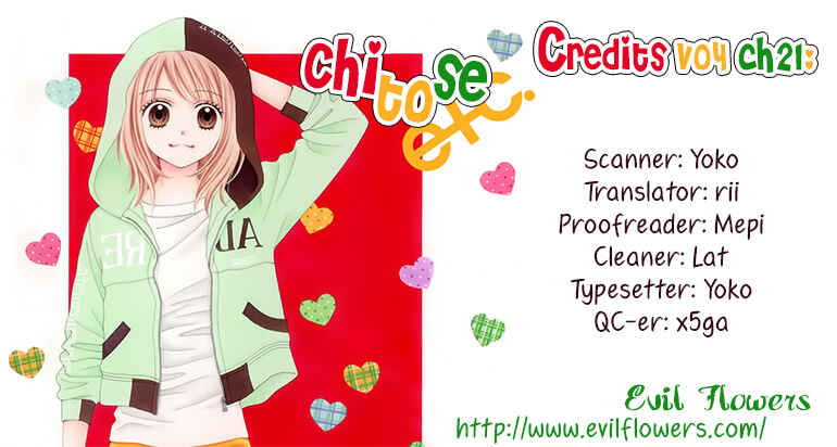 Page 2 Chapter 21 Chitose etc.