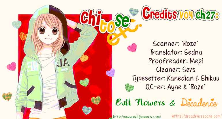 Page 1 Chapter 29 Chitose etc.