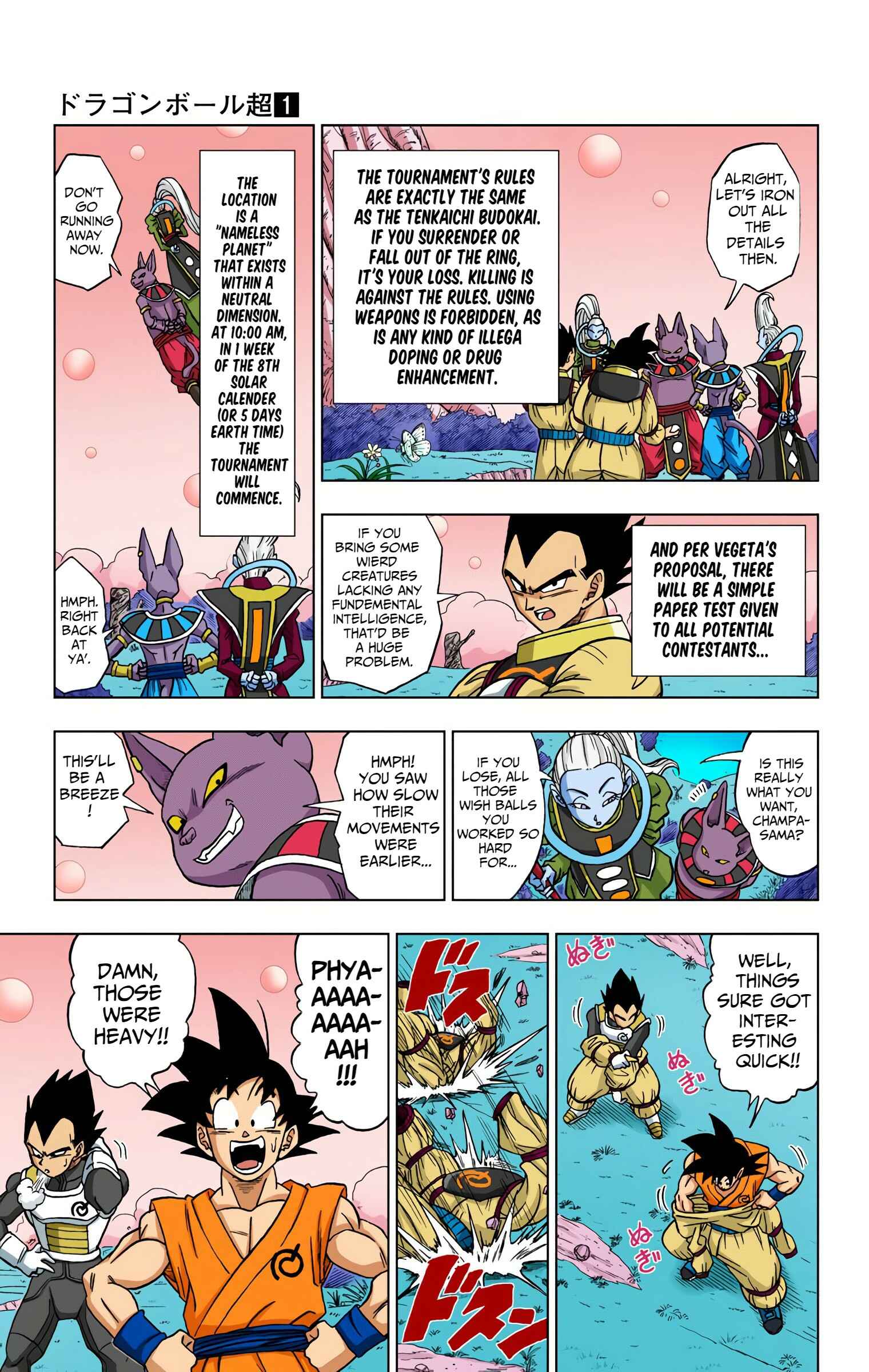 Page 11 Chapter 6 Dragon Ball Super (Official Colored)