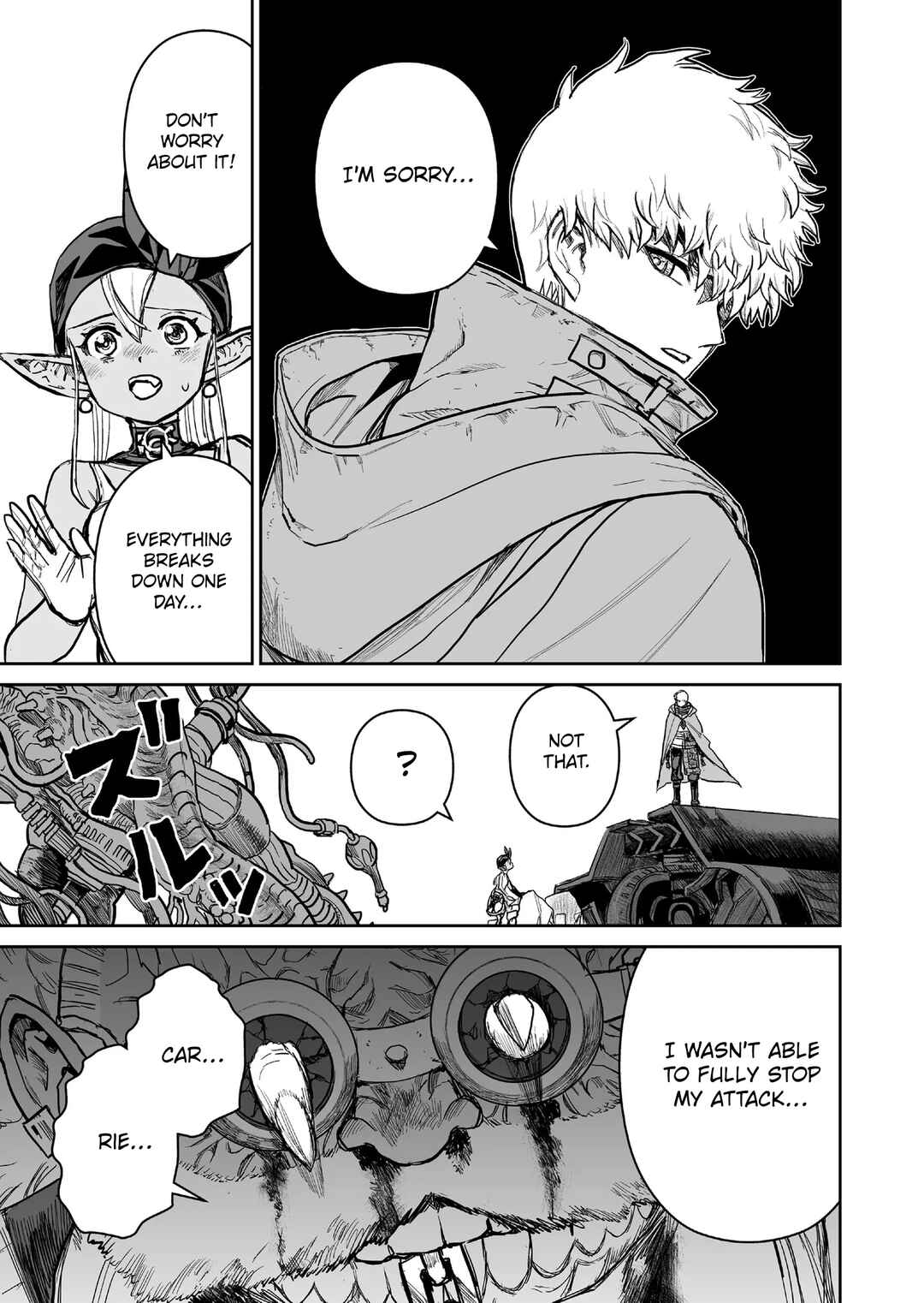 Page 13 Chapter 20 Abandoned ~Tsuyosugite Buki ga Kowareru Yuusha to Buki Shokunin no Elf~