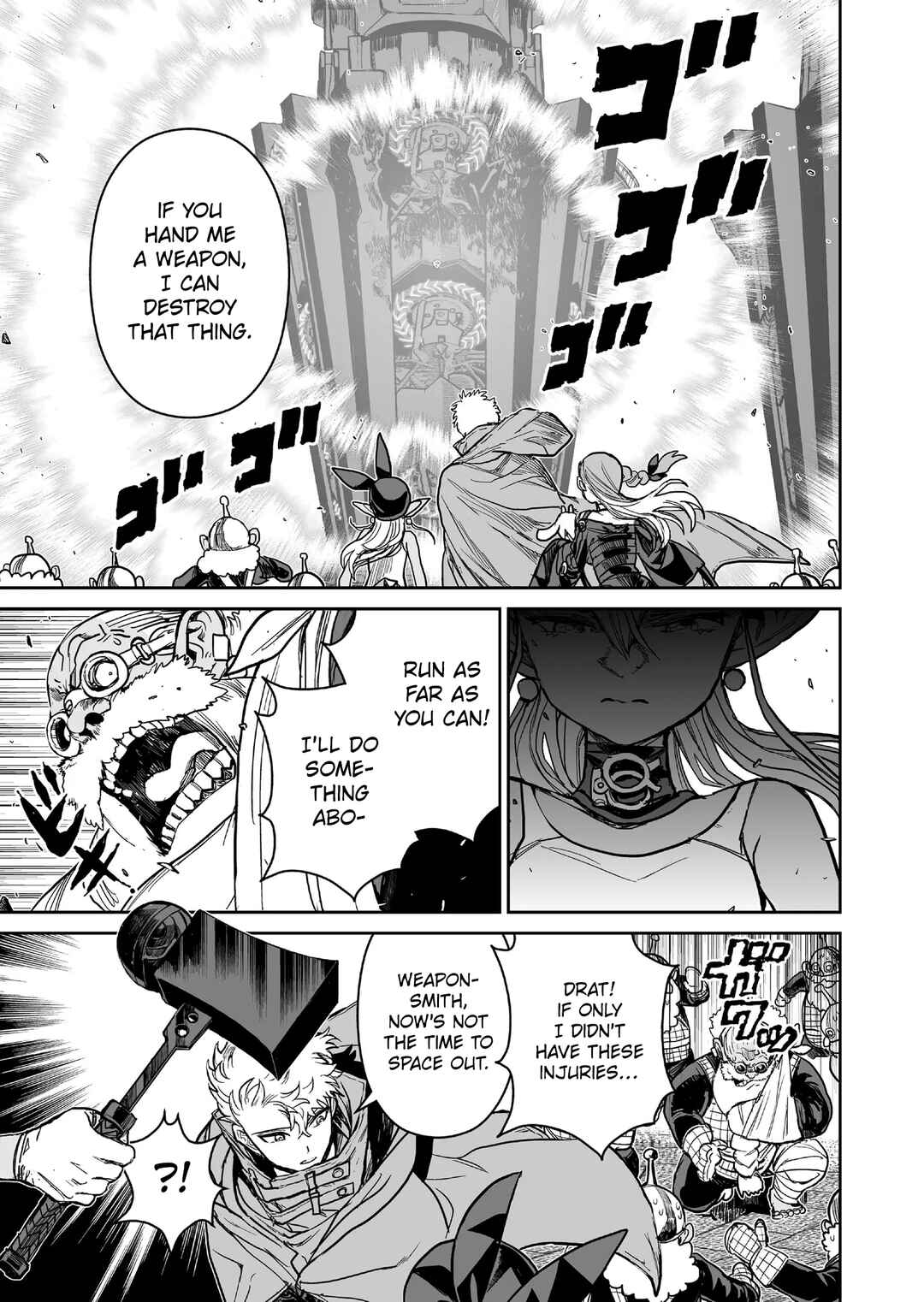 Page 15 Chapter 15 Abandoned ~Tsuyosugite Buki ga Kowareru Yuusha to Buki Shokunin no Elf~